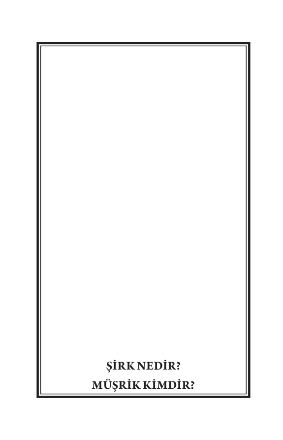 sirk_nedir_musrik_kimdir PDF – Kolektif / İlahiyat