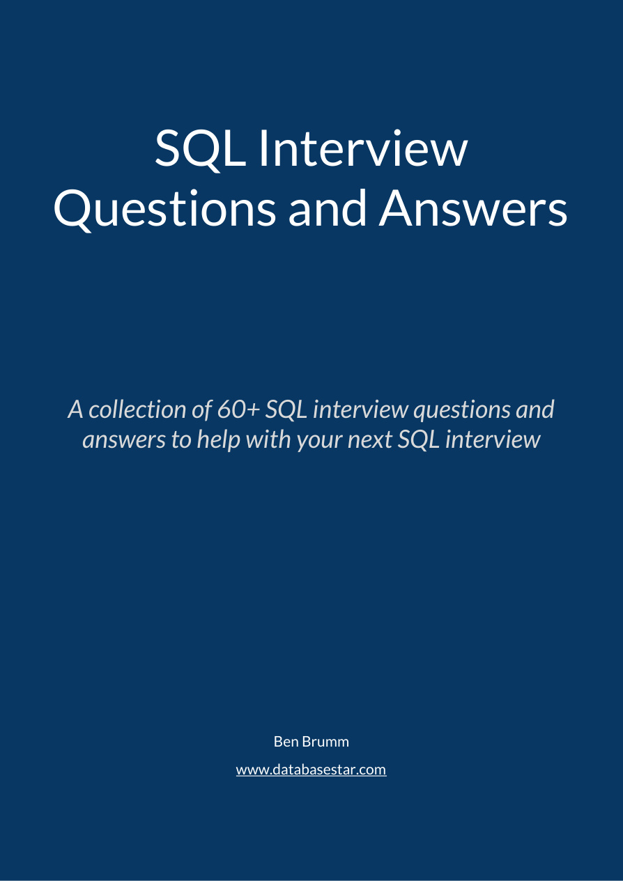 SQL Interview Questions PDF – Unknown