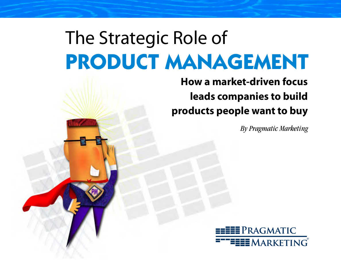 Strategic Role of Product Management PDF – Unknown