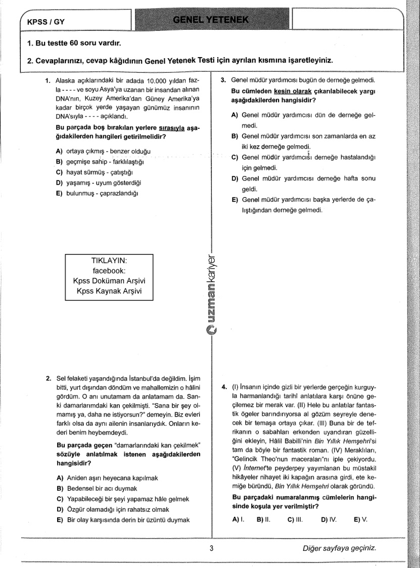 uzmankariyerdeneme PDF – Uzman Kariyer