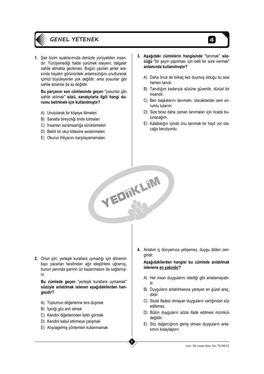 yediiklim-kpss-onlisans-deneme-sinavi PDF – Kolektif