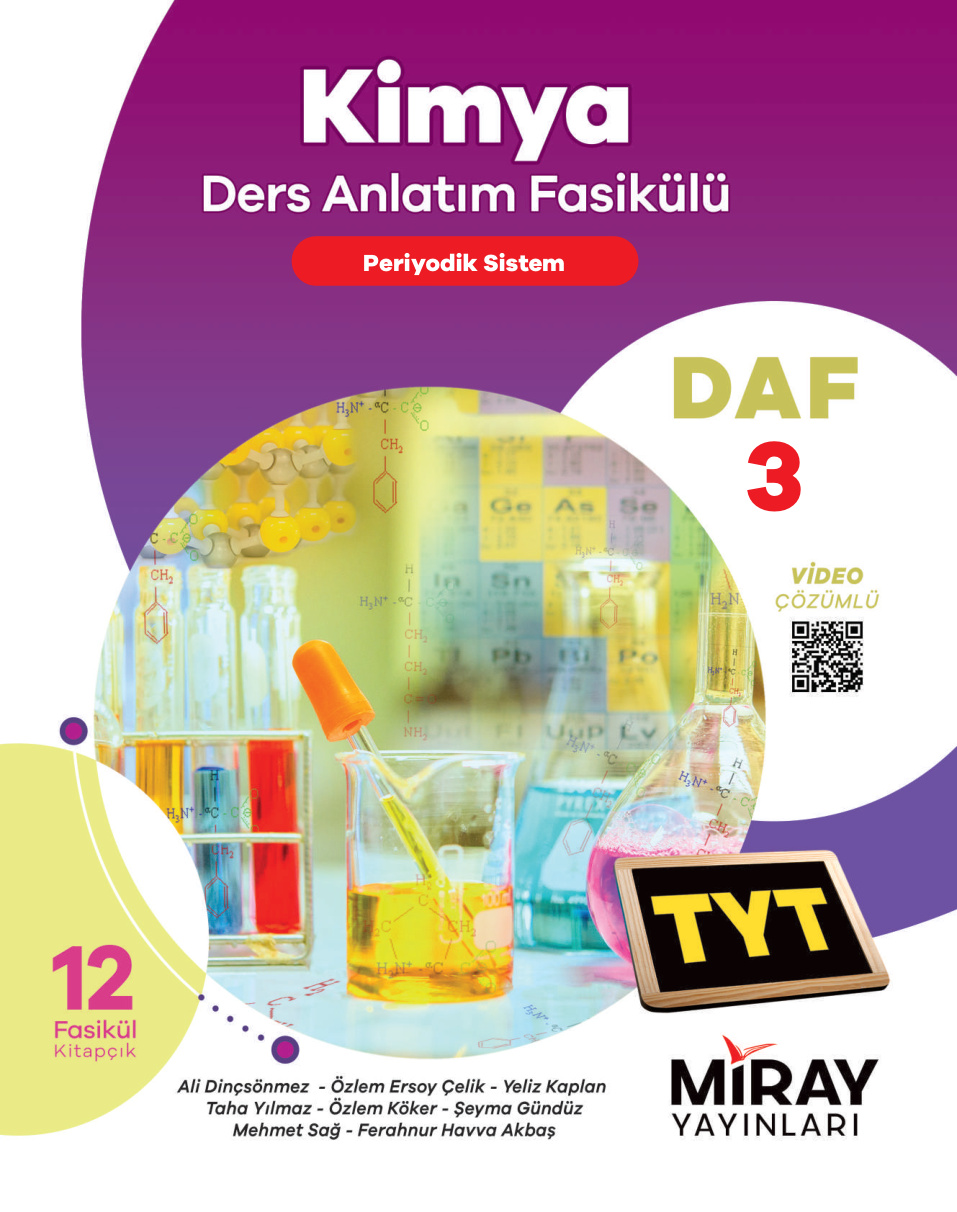 03 TYT DAF Periyodik Sistem PDF İndir – Eis Yayınları