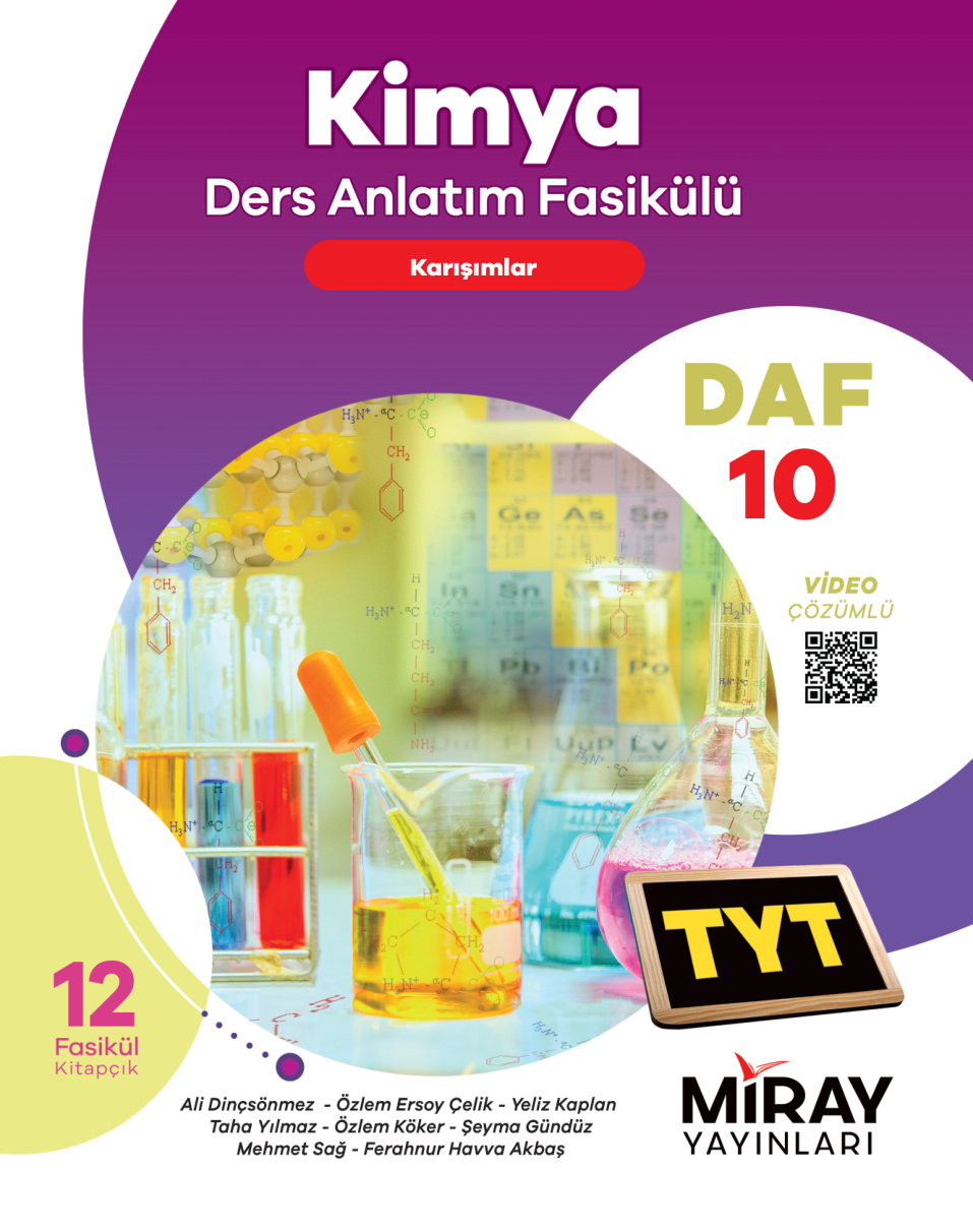 10 TYT DAF Karisimlar 2 PDF İndir – Eis Yayınları