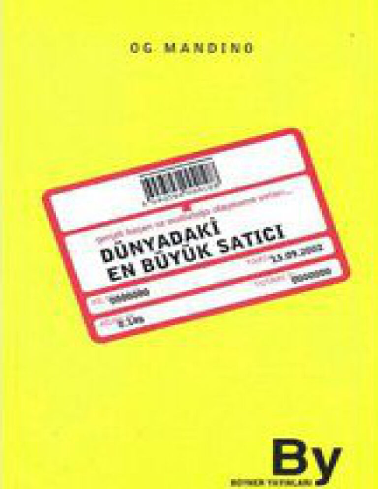 1dünyadaki en büyük satıcı Og Mandino Kitap Kapağı