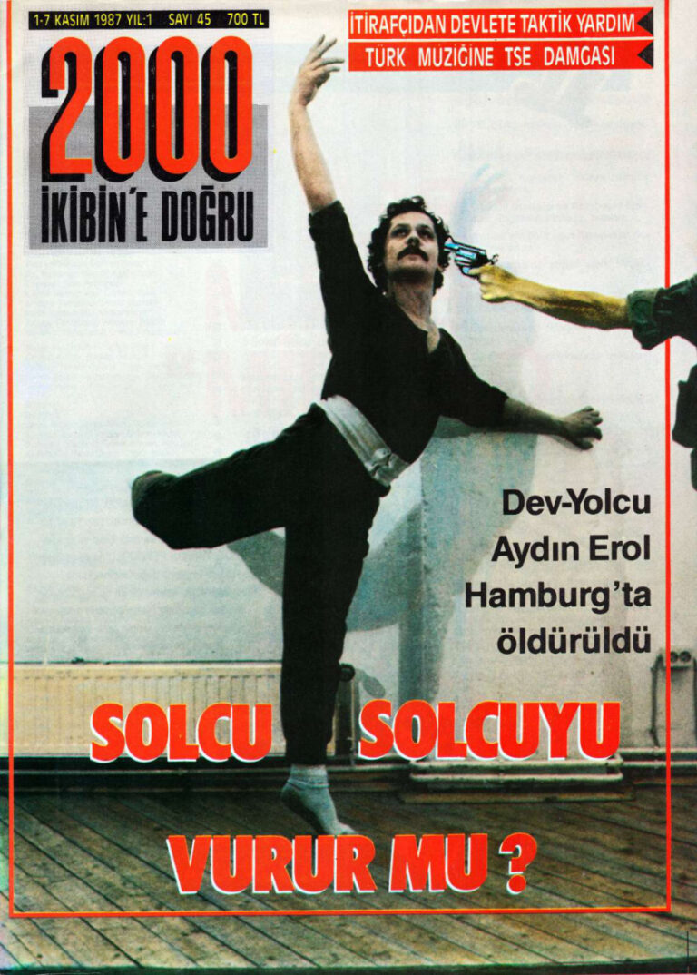 2000'e Doğru Yıl 1 Sayı 45 1 Kasım 1987 Kitap Kapağı