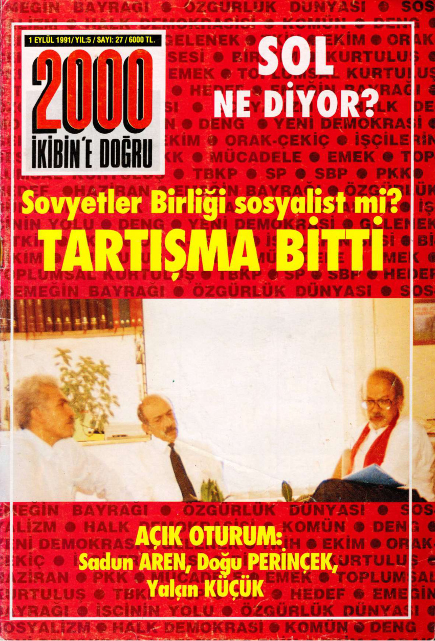 2000'e Doğru Yıl 5 Sayı 27 1 Eylül 1991 PDF İndir - Kolektif 9 2000’e Doğru Yıl 5 Sayı 27 1 Eylül 1991 PDF İndir – Kolektif