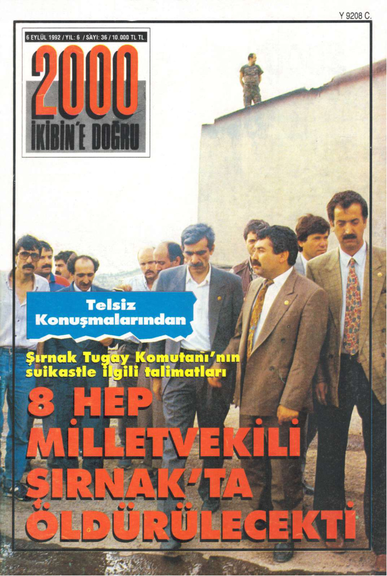 2000'e Doğru Yıl 6 Sayı 36 6 Eylül 1992 PDF İndir - Kolektif 7 2000’e Doğru Yıl 6 Sayı 36 6 Eylül 1992 PDF İndir – Kolektif