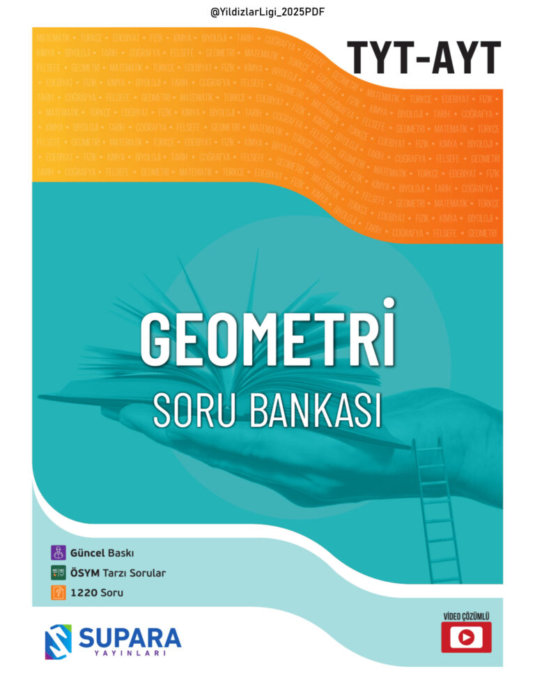 2025 Supara Yayınları TYT AYT Geometri Soru Bankası Kitap Kapağı