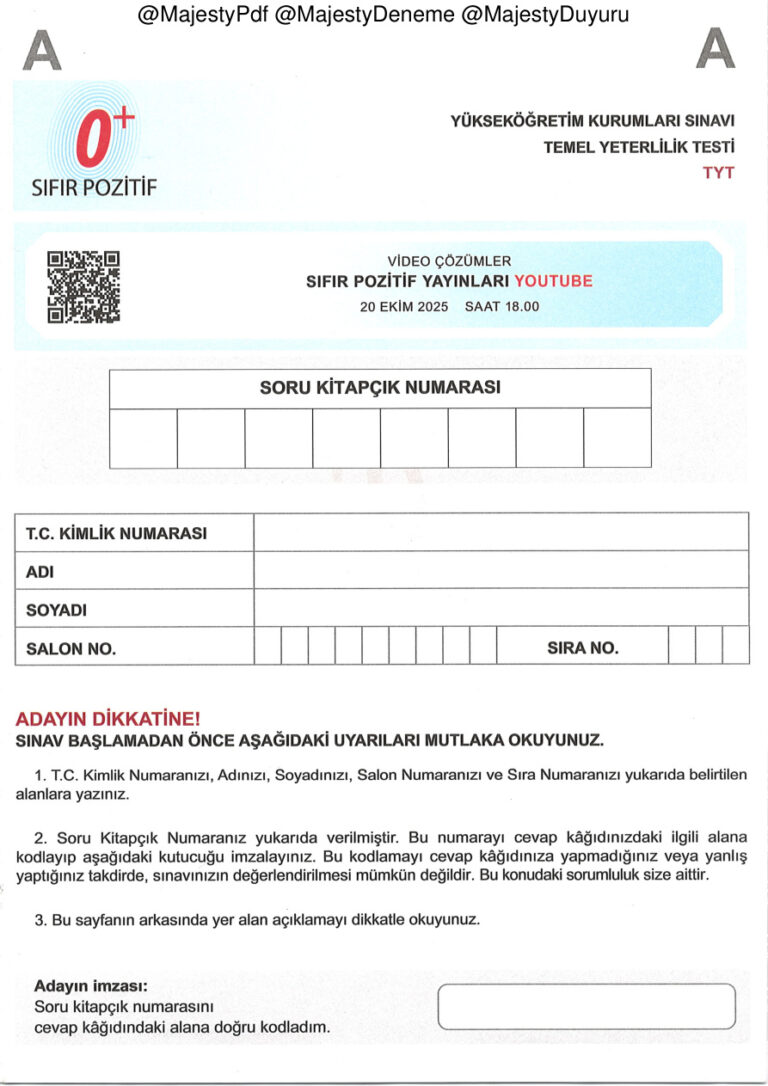 2026 SIFIR POZİTİF 345 TG TYT 1 251019 181823 Kitap Kapağı