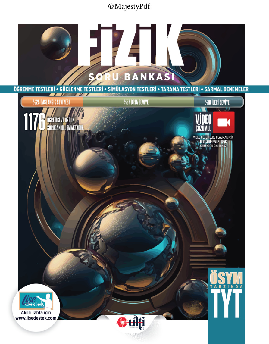 2026 ULTİ TYT FİZİK SORU BANKASI PDF İndir – Ulti Yayınları Komisyon