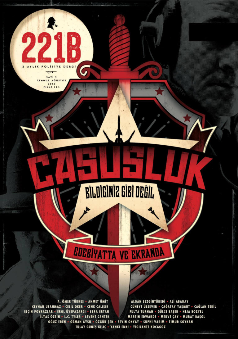 221B Dergi Sayı 04 Temmuz Ağustos 2016 Kitap Kapağı
