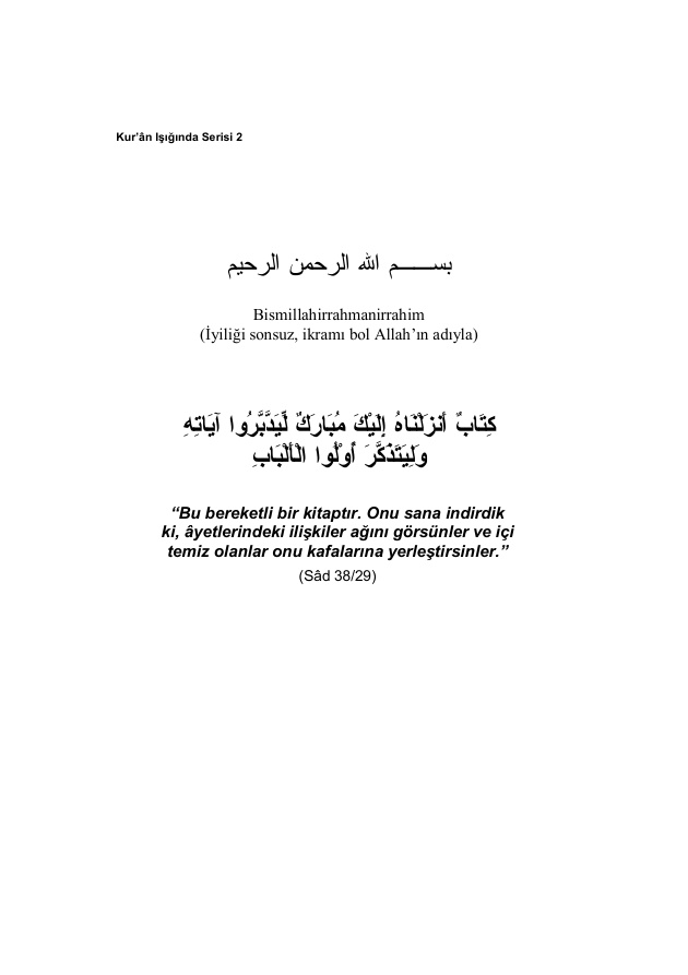 Kuran Isiginda Aracilik Ve Sirk PDF İndir – Abdulaziz Bayındır