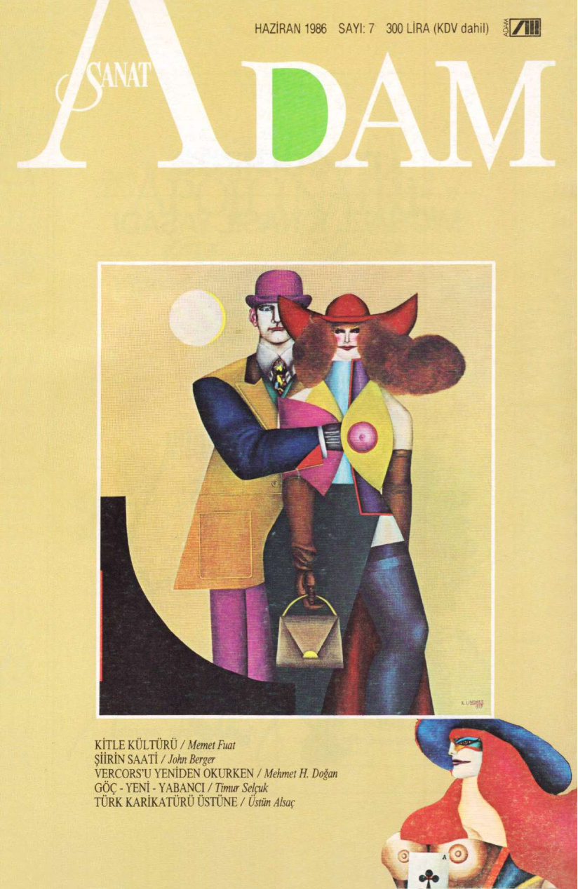 Adam Aylık Sanat Dergisi Sayı 007 Haziran 1986 PDF İndir – Kolektif