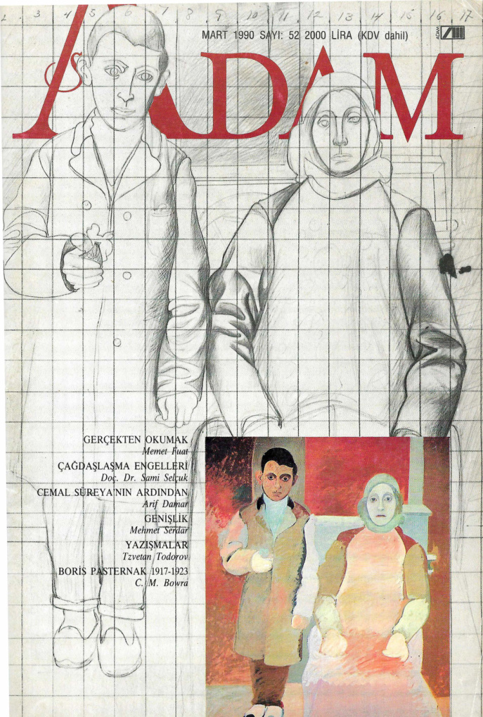 Adam Aylık Sanat Dergisi Sayı 052 Mart 1990 PDF İndir – Kolektif