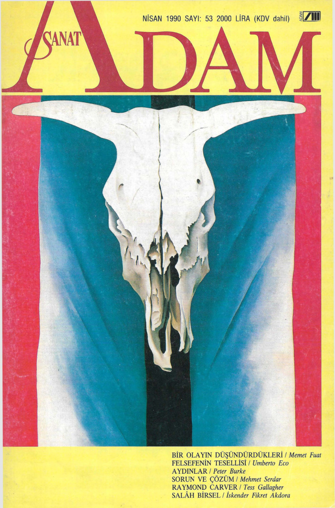 Adam Aylık Sanat Dergisi Sayı 053 Nisan 1990 PDF İndir – Kolektif
