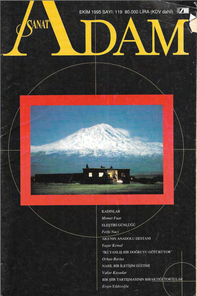Adam Aylık Sanat Dergisi Sayı 119 Ekim 1995 PDF İndir – Kolektif
