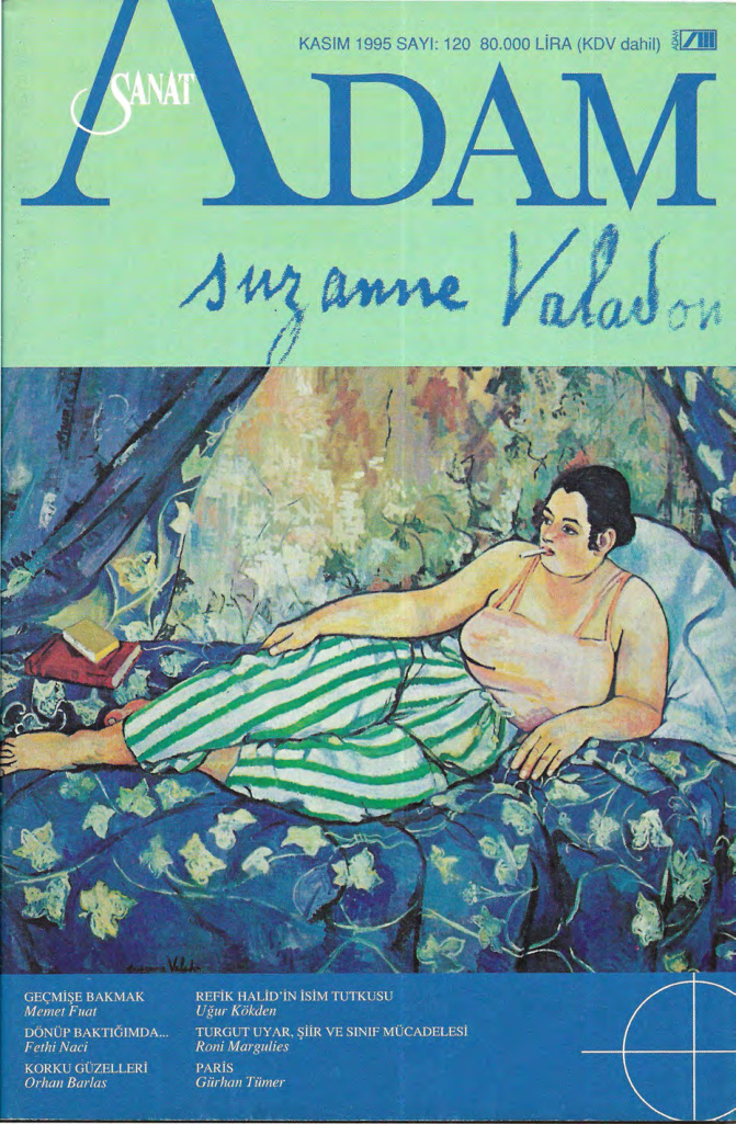 Adam Aylık Sanat Dergisi Sayı 120 Kasım 1995 PDF İndir – Kolektif