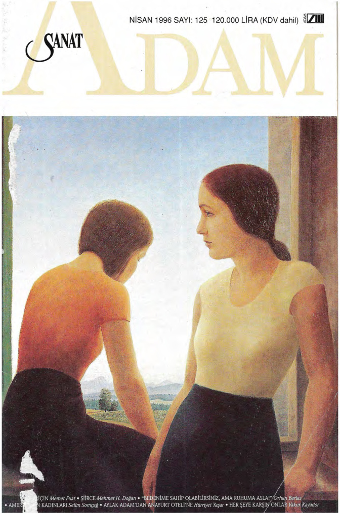 Adam Aylık Sanat Dergisi Sayı 125 Nisan 1996 PDF İndir – Kolektif