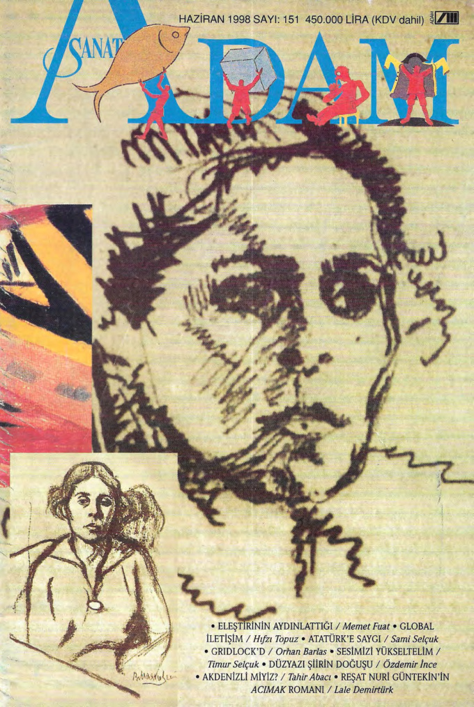 Adam Aylık Sanat Dergisi Sayı 151 Haziran 1998 PDF İndir – Kolektif
