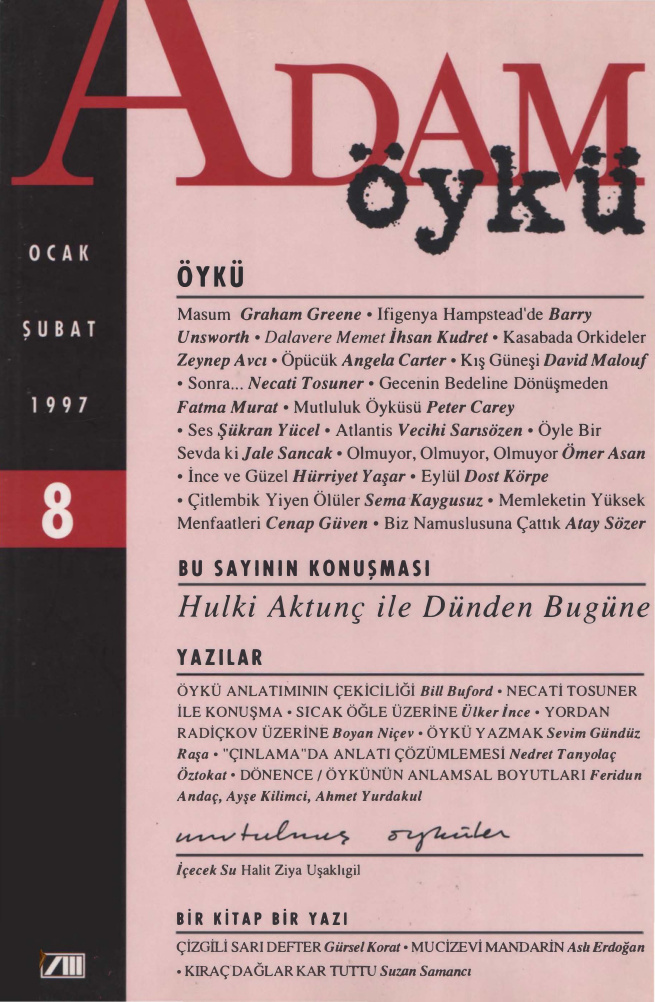 Adam Öykü Sayı 08 Ocak-Şubat 1997 PDF İndir – Kolektif