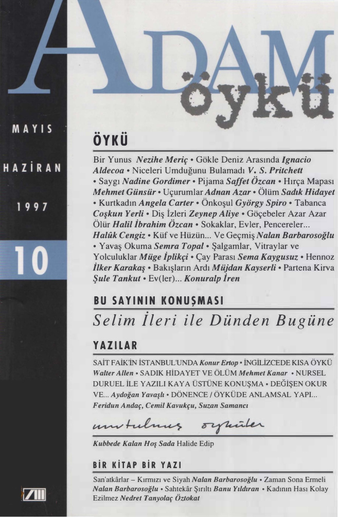 Adam Öykü Sayı 10 Mayıs-Haziran 1997 PDF İndir – Kolektif