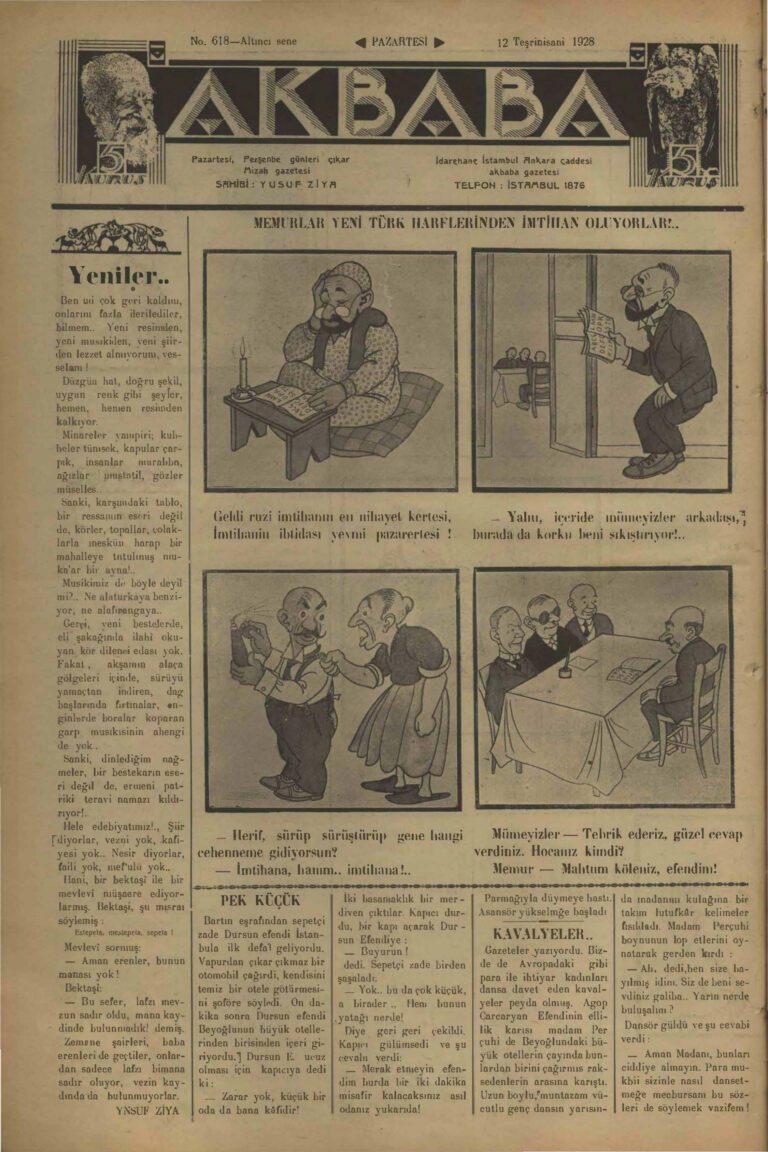Akbaba 1928 618 Kitap Kapağı