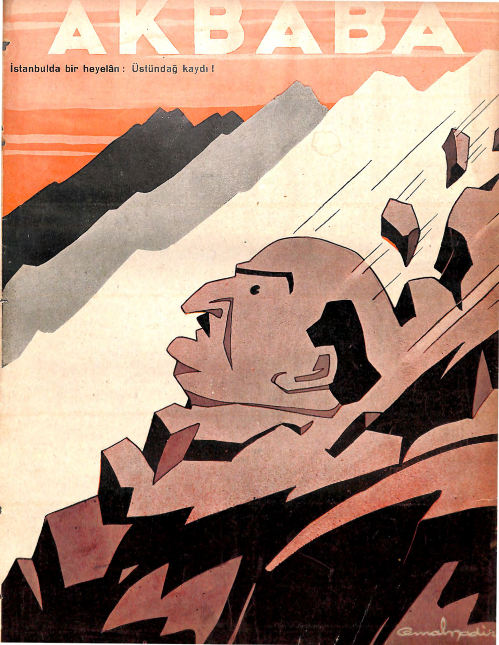 Akbaba 1938 Sayı 257 PDF İndir – Yusuf Ziya Ortaç