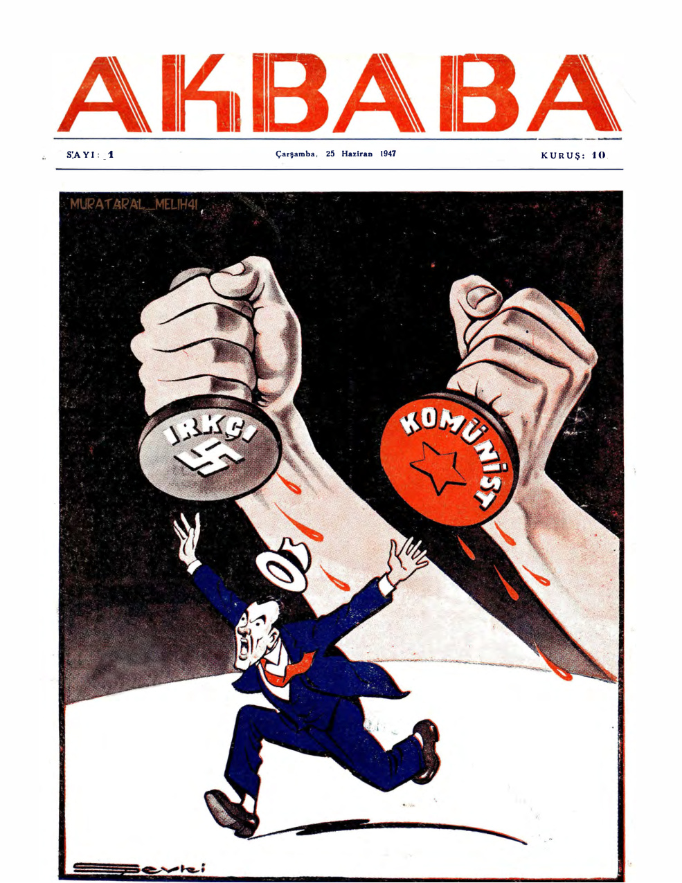 Akbaba 1947 Sayı 001 PDF İndir – Yusuf Ziya Ortaç