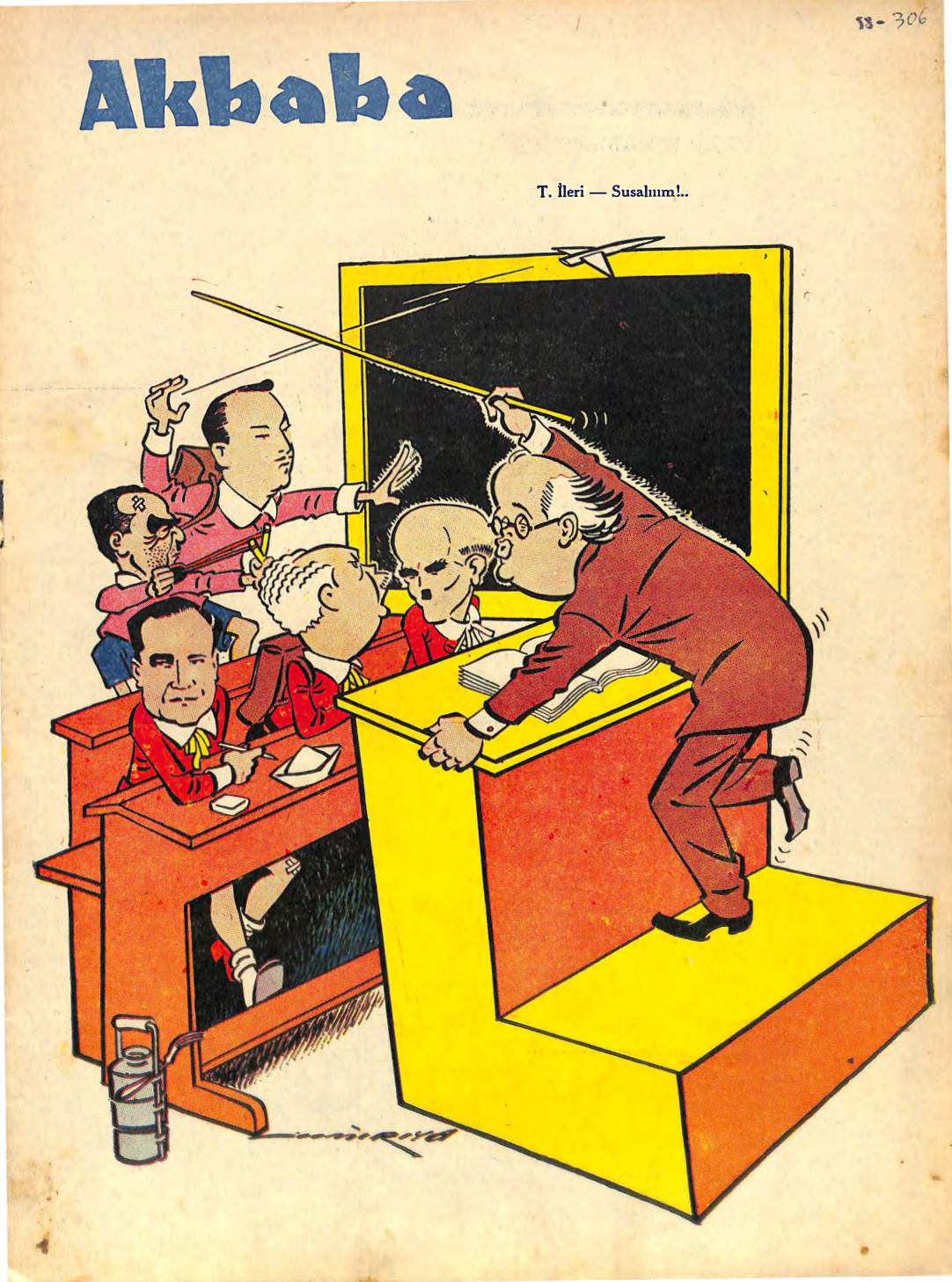 Akbaba 1958 Sayı 306 PDF İndir – Yusuf Ziya Ortaç