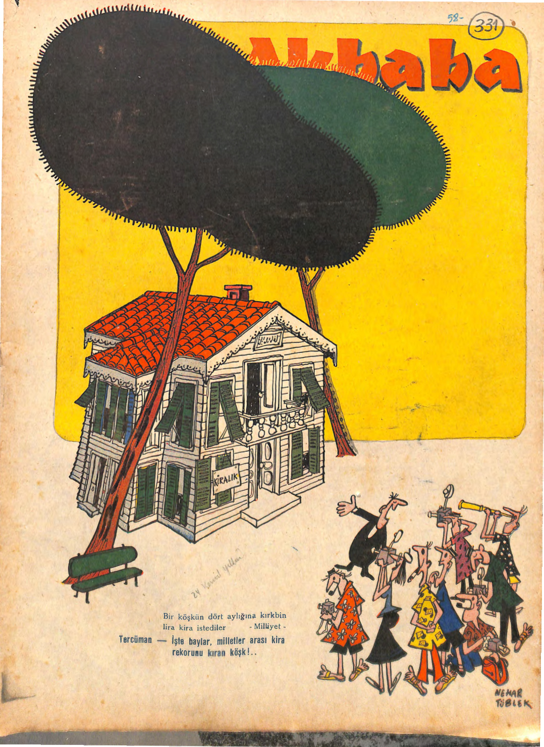 Akbaba 1958 Sayı 331 PDF İndir – Yusuf Ziya Ortaç