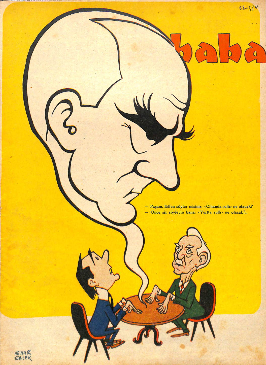 Akbaba 1958 Sayı 334 PDF İndir – Yusuf Ziya Ortaç