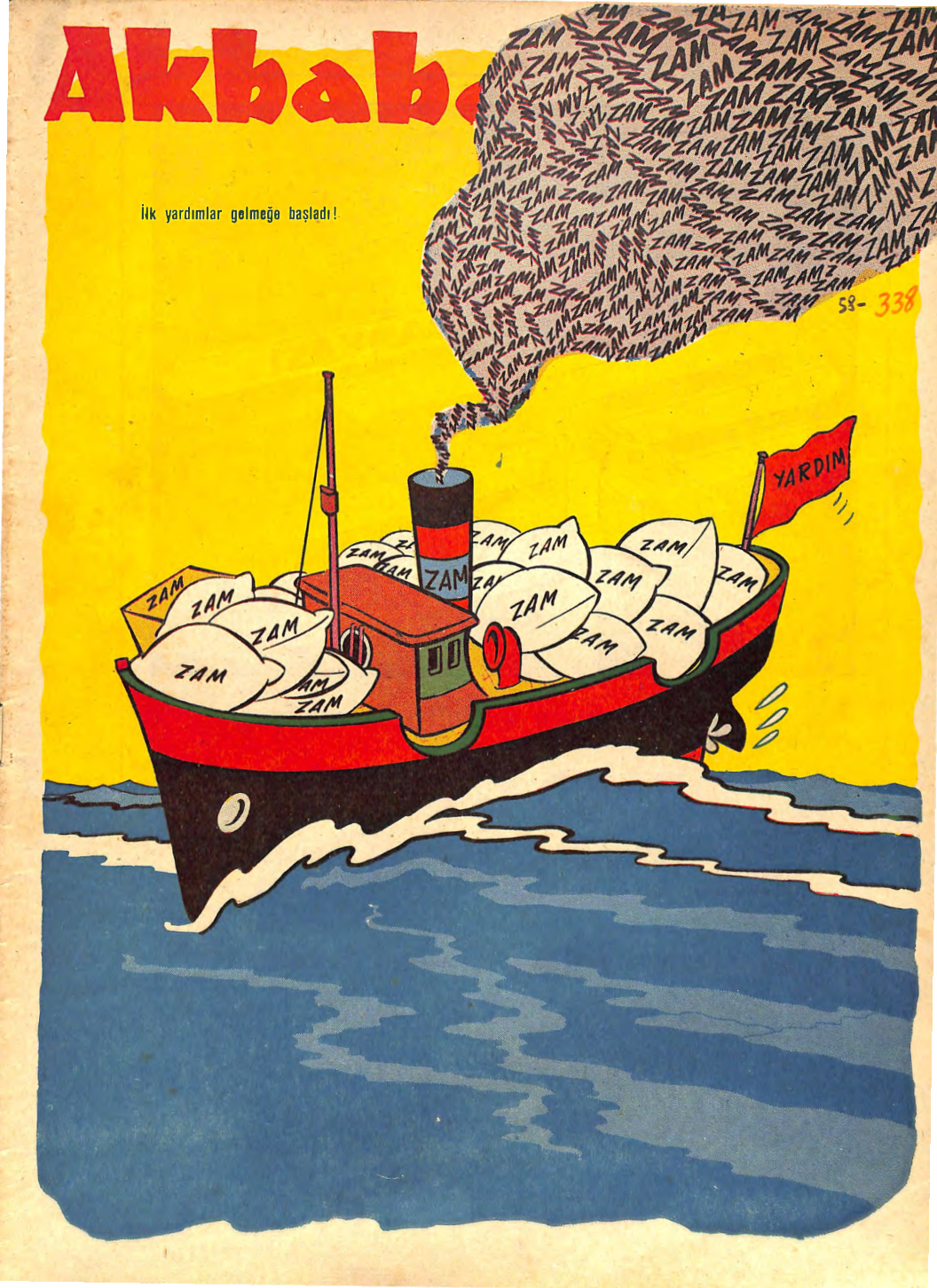 Akbaba 1958 Sayı 338 PDF İndir – Yusuf Ziya Ortaç