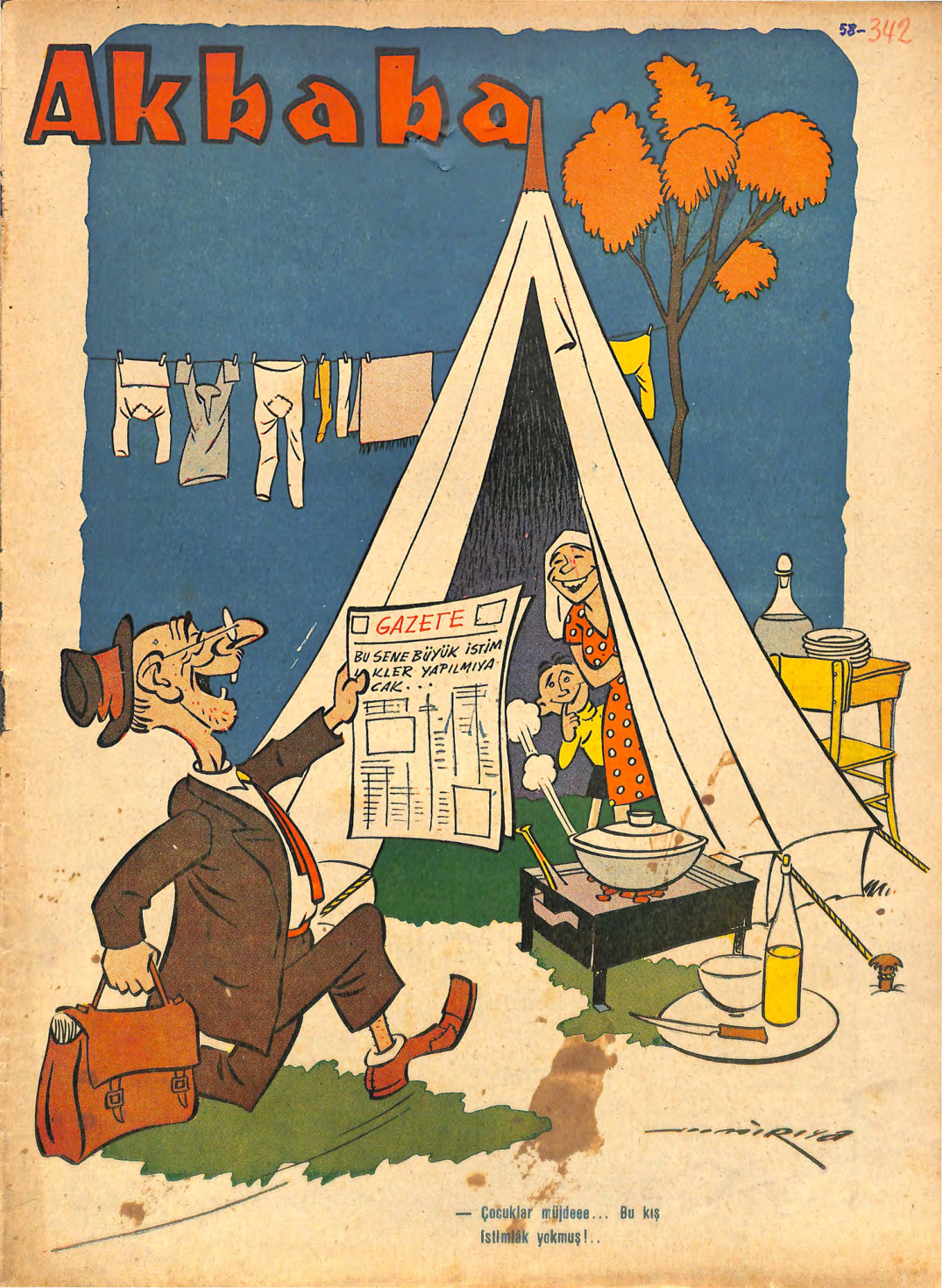 Akbaba 1958 Sayı 342 PDF İndir – Yusuf Ziya Ortaç