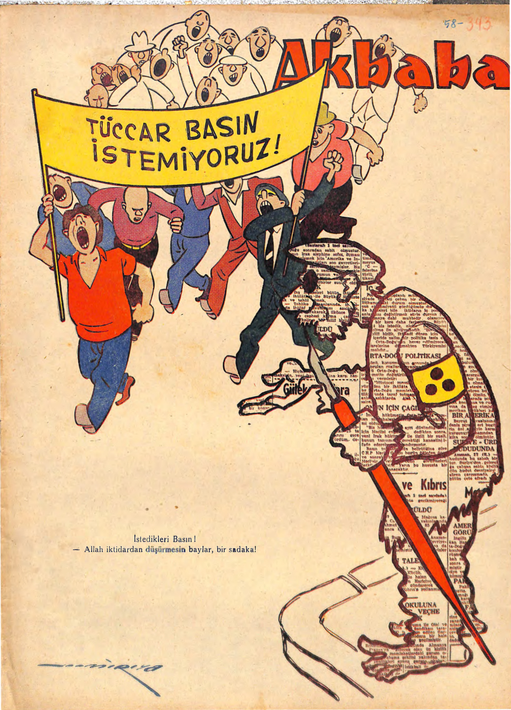 Akbaba 1958 Sayı 343 PDF İndir – Yusuf Ziya Ortaç