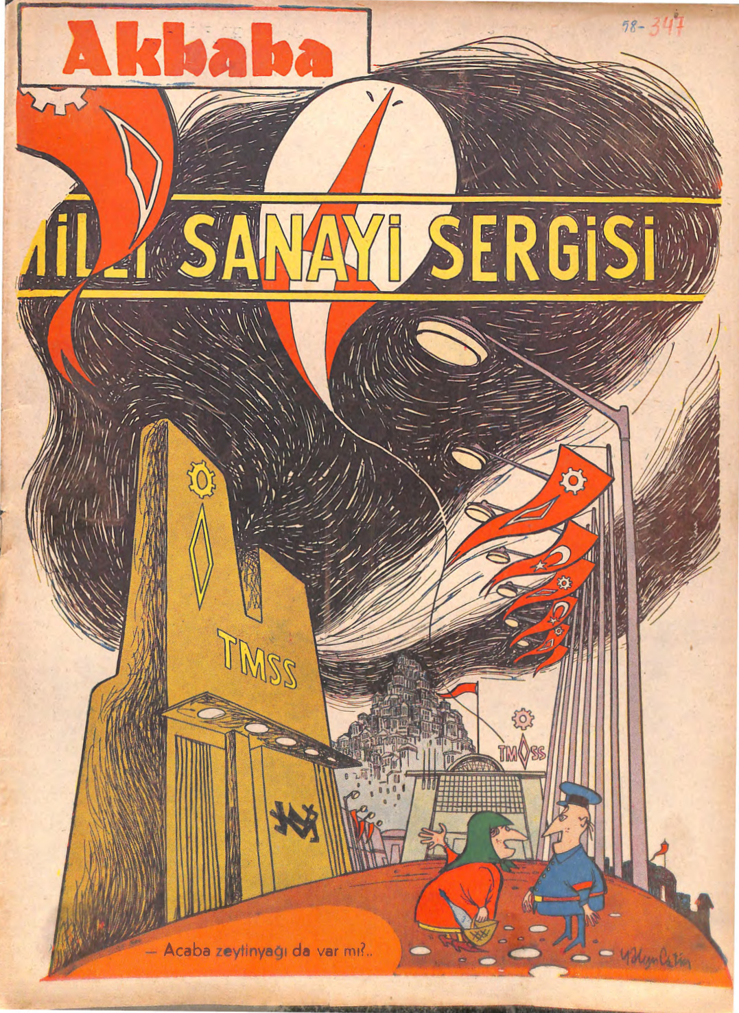 Akbaba 1958 Sayı 347 PDF İndir – Yusuf Ziya Ortaç