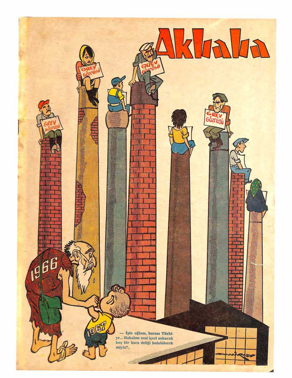 Akbaba 1966 Sayı 001 PDF İndir – Yusuf Ziya Ortaç