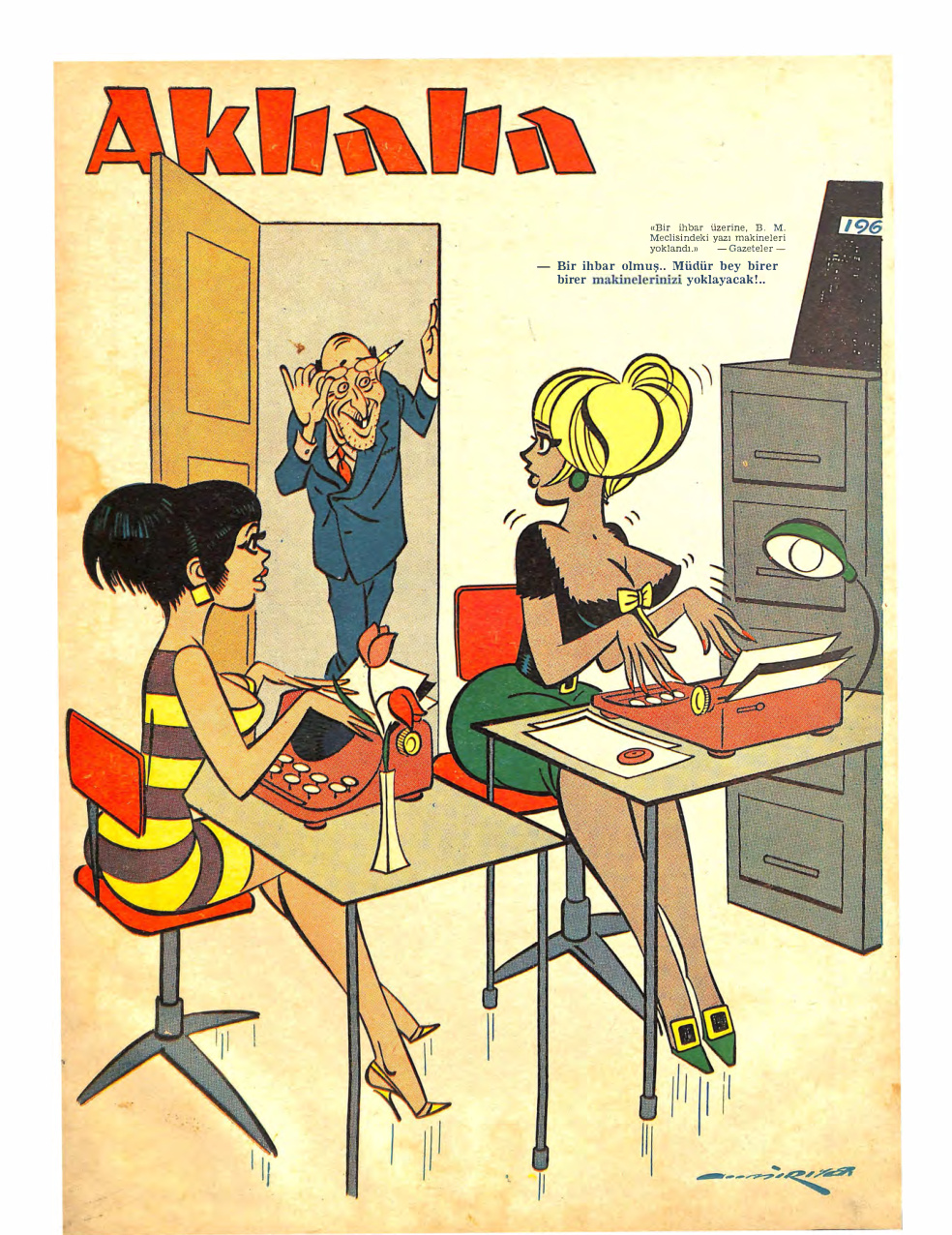 Akbaba 1966 Sayı 022 PDF İndir – Yusuf Ziya Ortaç