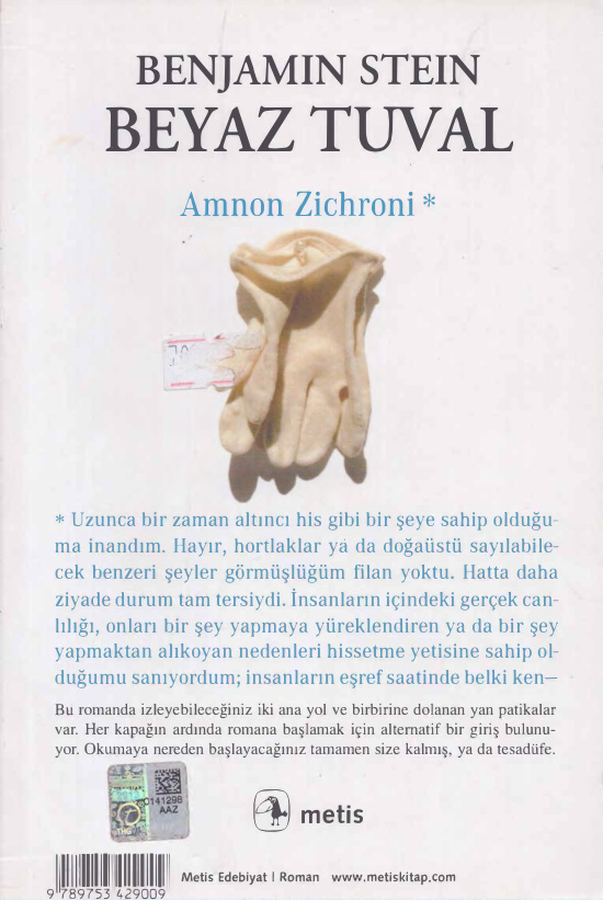 Benjamin Stein Beyaz Tuval PDF – Jan Wechsler