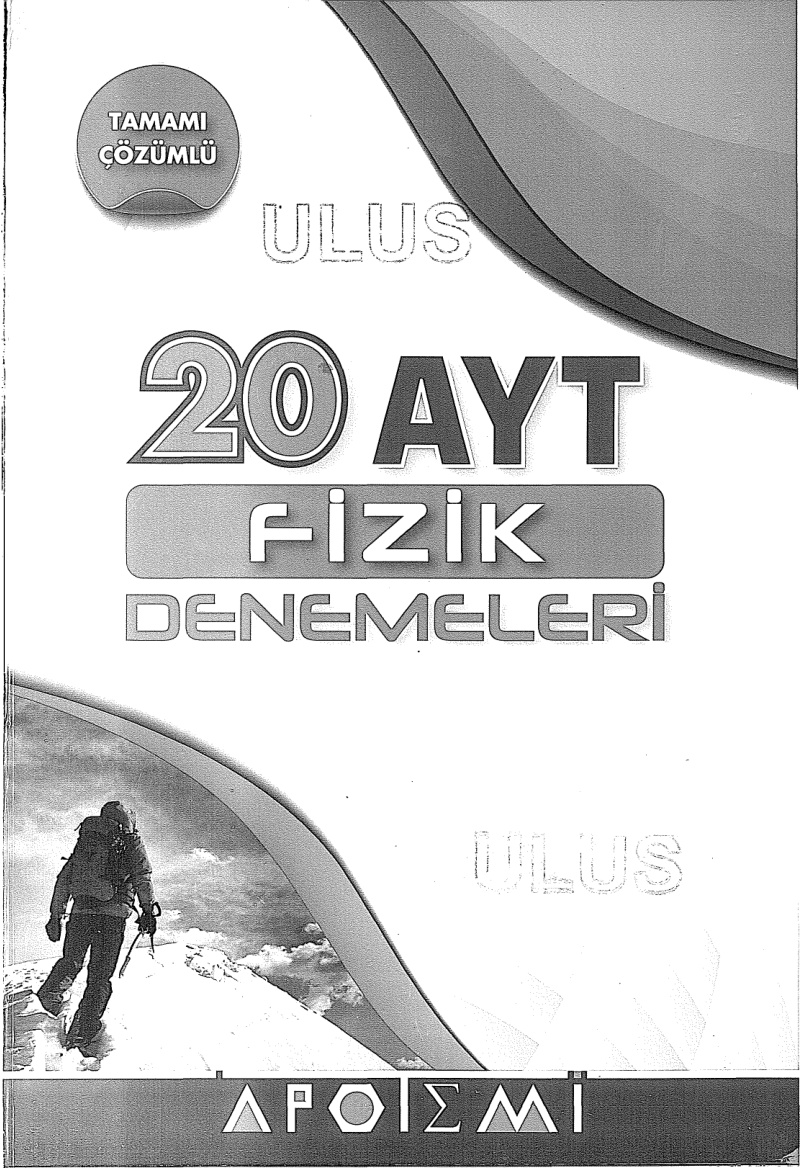 Apotemi AYT Fizik Branş Denemesi 2023 PDF İndir – Apotemi Komisyon