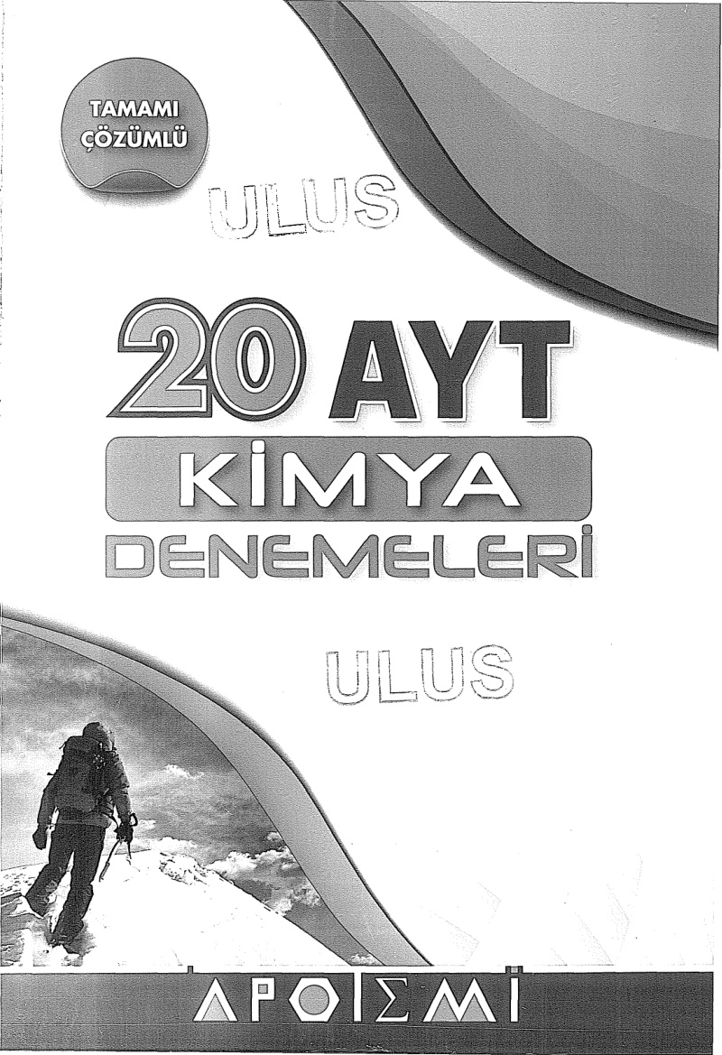 Apotemi AYT Kimya Branş Denemesi 2023 PDF İndir – Apotemi Komisyon