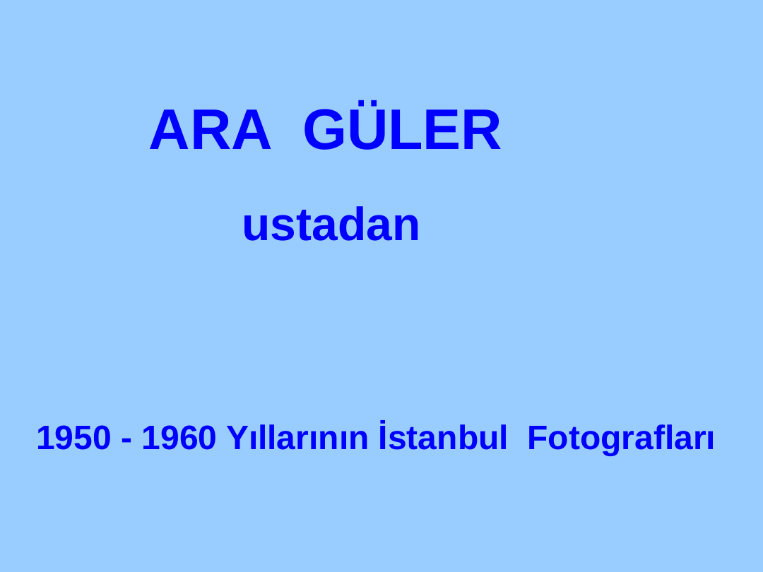 Ara Güler PDF – Muharrem Buhara