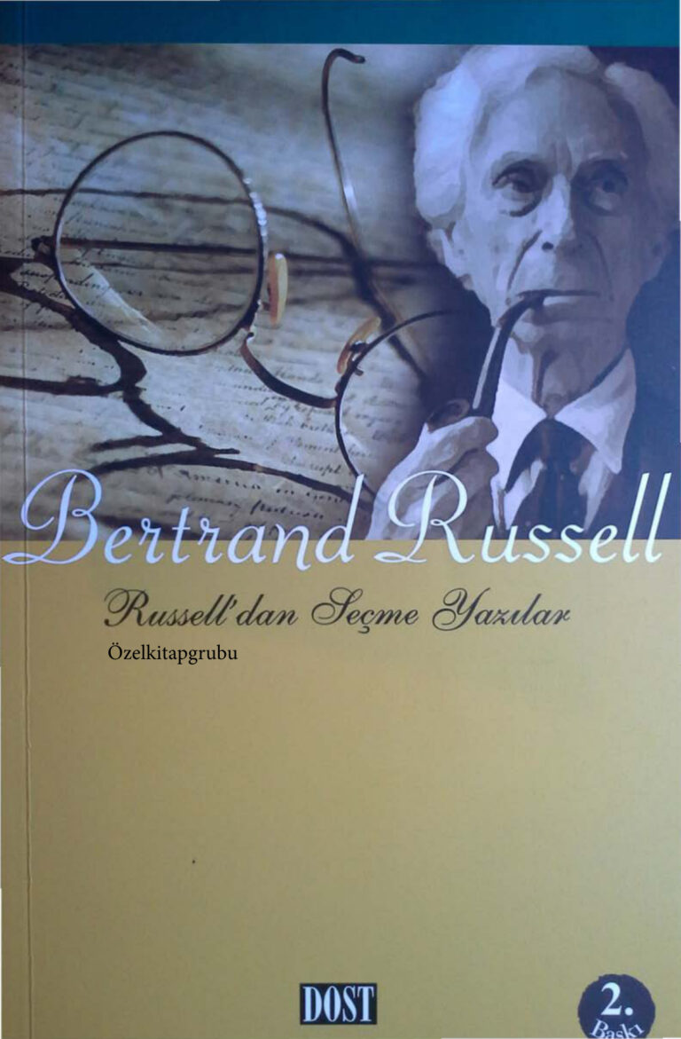 Bertrand Russell Russell'dan Seçme Yazılar Dost Kitabevi Kitap Kapağı