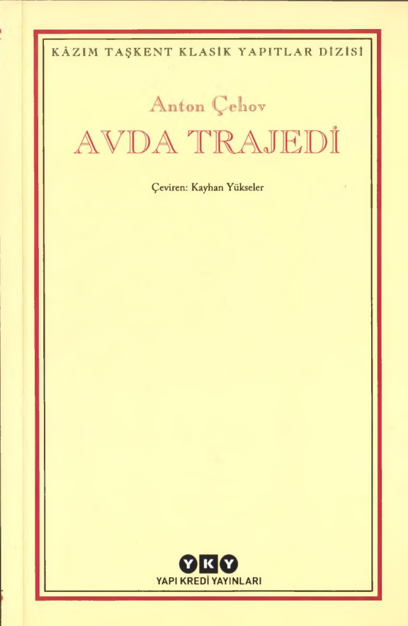 Avda Trajedi PDF İndir – Anton Çehov