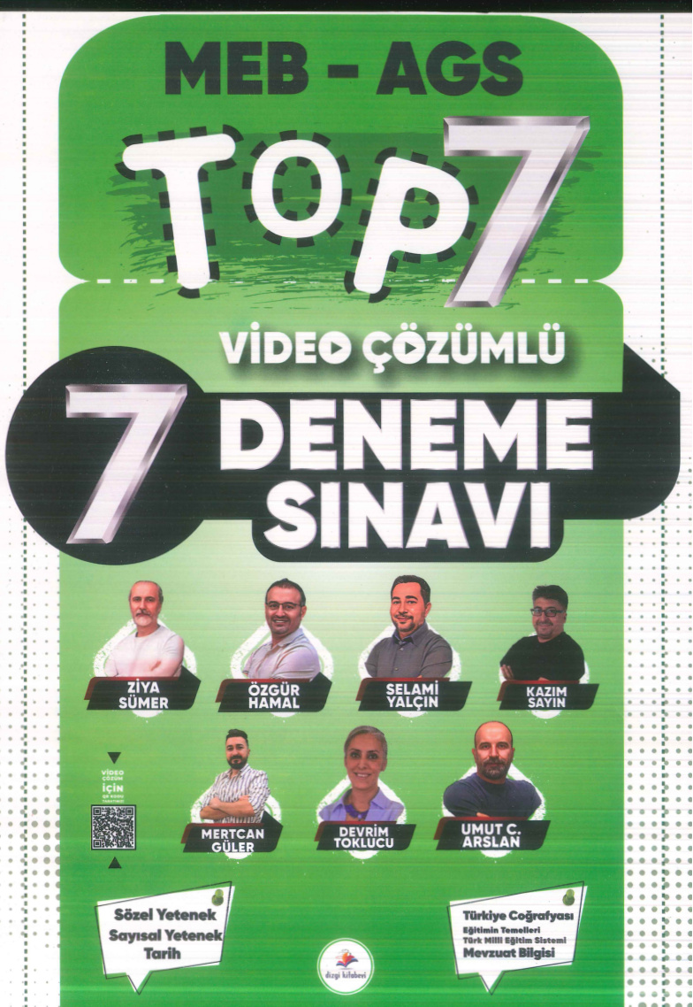 MEB-AGS 7 Deneme PDF İndir – Dizgi Yayınları Komisyon