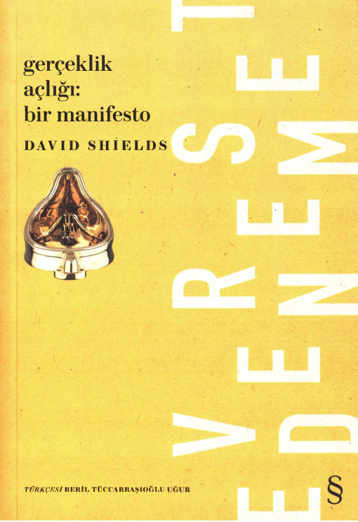 Gerçeklik Açlığı: Bir Manifesto PDF – David Shields