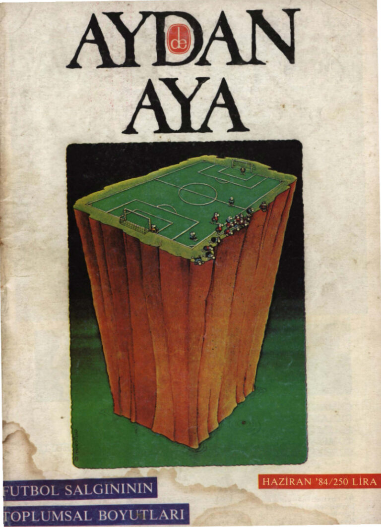De Yayınları Aydan Aya Sayı 2 Haziran 1984 Kitap Kapağı