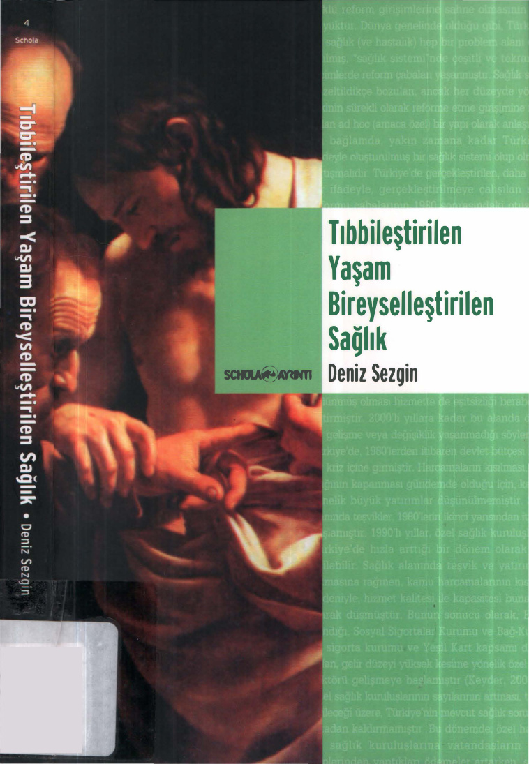 Tıbbileştirilen Yaşam, Bireyselleştirilen Sağlık PDF – Deniz Sezgin