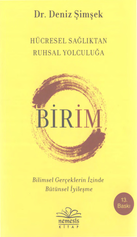 Birim: Hücresel Sağlıktan Ruhsal Yolculuğa (Nemesis) PDF – Deniz Şimşek