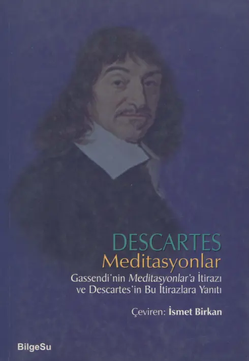 Descartes Meditasyonlar BilgeSu Yayınları Kitap Kapağı