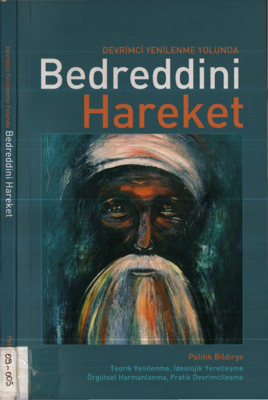Devrimci Yenilenme Yolunda Bedreddini Hareket Kitap Kapağı